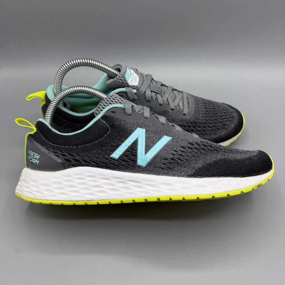 New Balance Womens Fresh Foam Arishi V3 Gray Running Sneaker Shoes Size 8.5